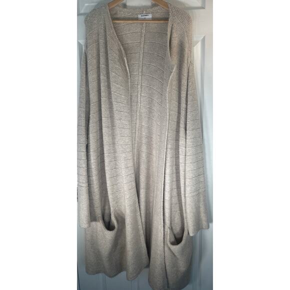 Old Navy Relaxed Cardi-Coat • Oatmeal • Size 4X - Picture 5 of 9